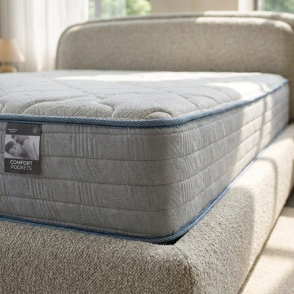 11" Springwall Chandler Medium Firm Pocket Coil Mattress - Altera