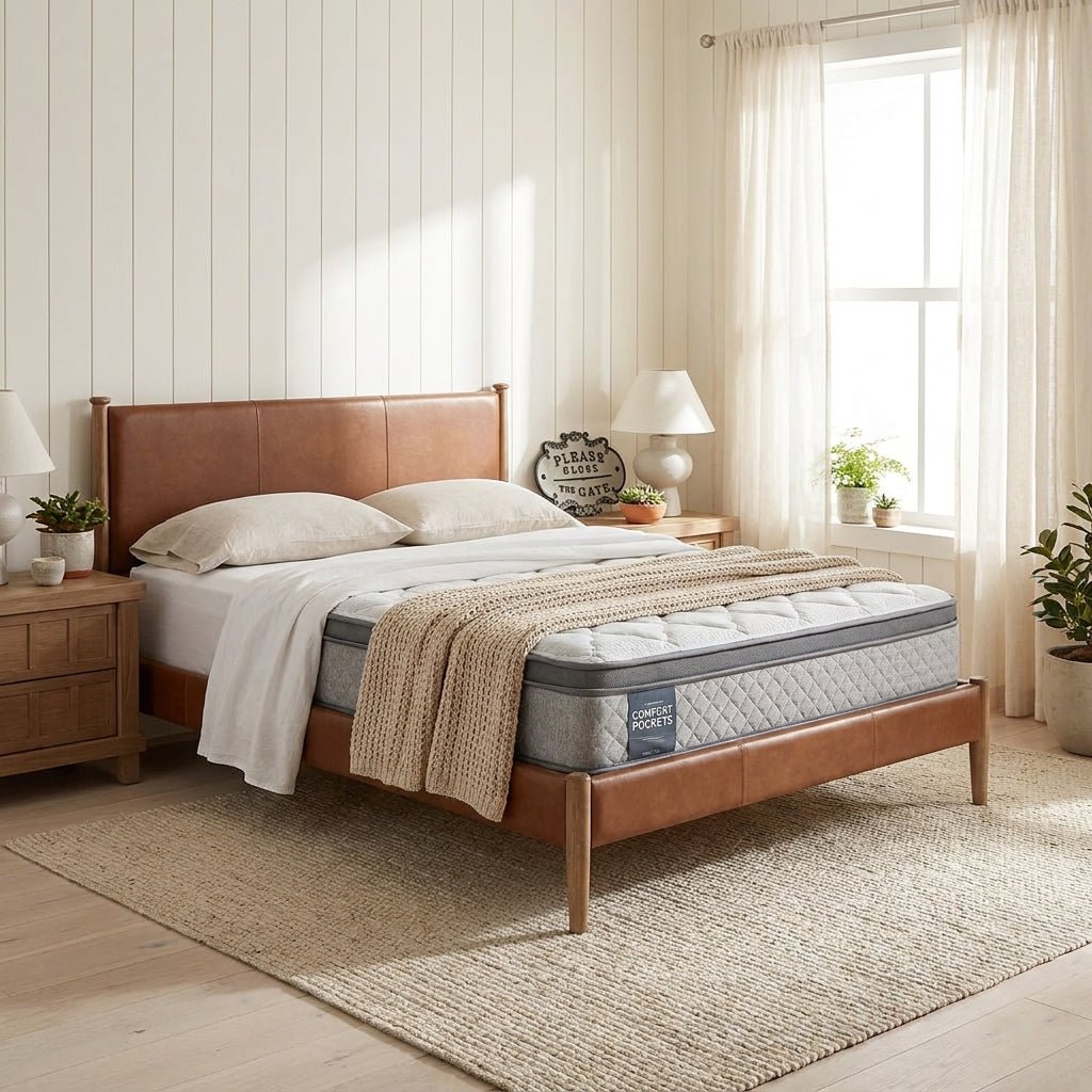 11" Springwall Chandler Medium Firm Pocket Coil Mattress - Altera