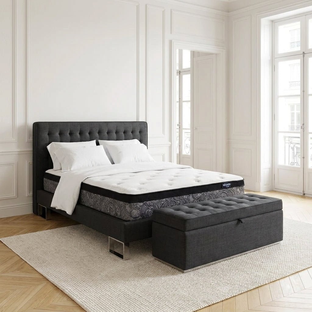 11" Springwall Natural Latex Hybrid Pocket Coil Mattress - Altera