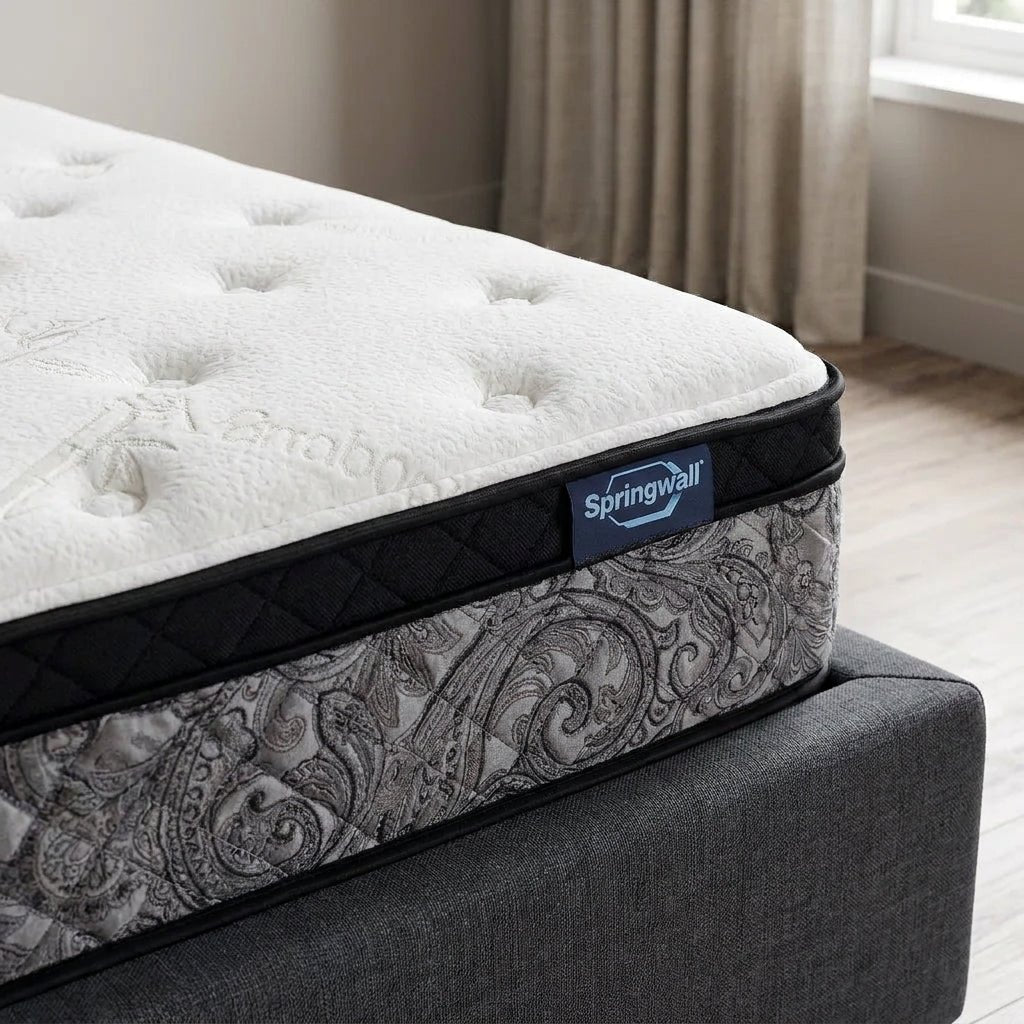 11" Springwall Natural Latex Hybrid Pocket Coil Mattress - Altera