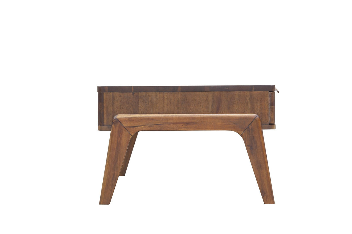 Radley Coffee Table in Brown, front view, solid acacia, view 3