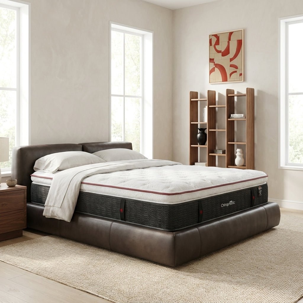 15" Springwall True North Elite Sable Island Pillow Top Hybrid Mattress - Altera