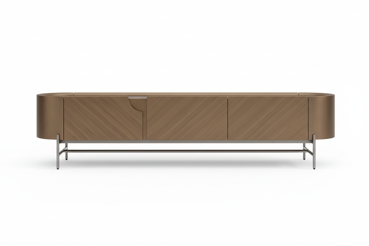 Echelon Metallic Entertainment Center