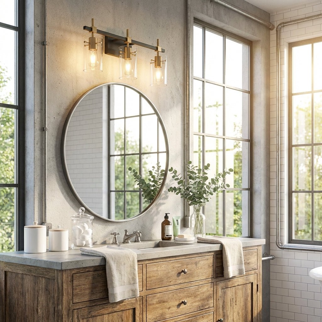 3 - Light Iron Vanity Light - Altera