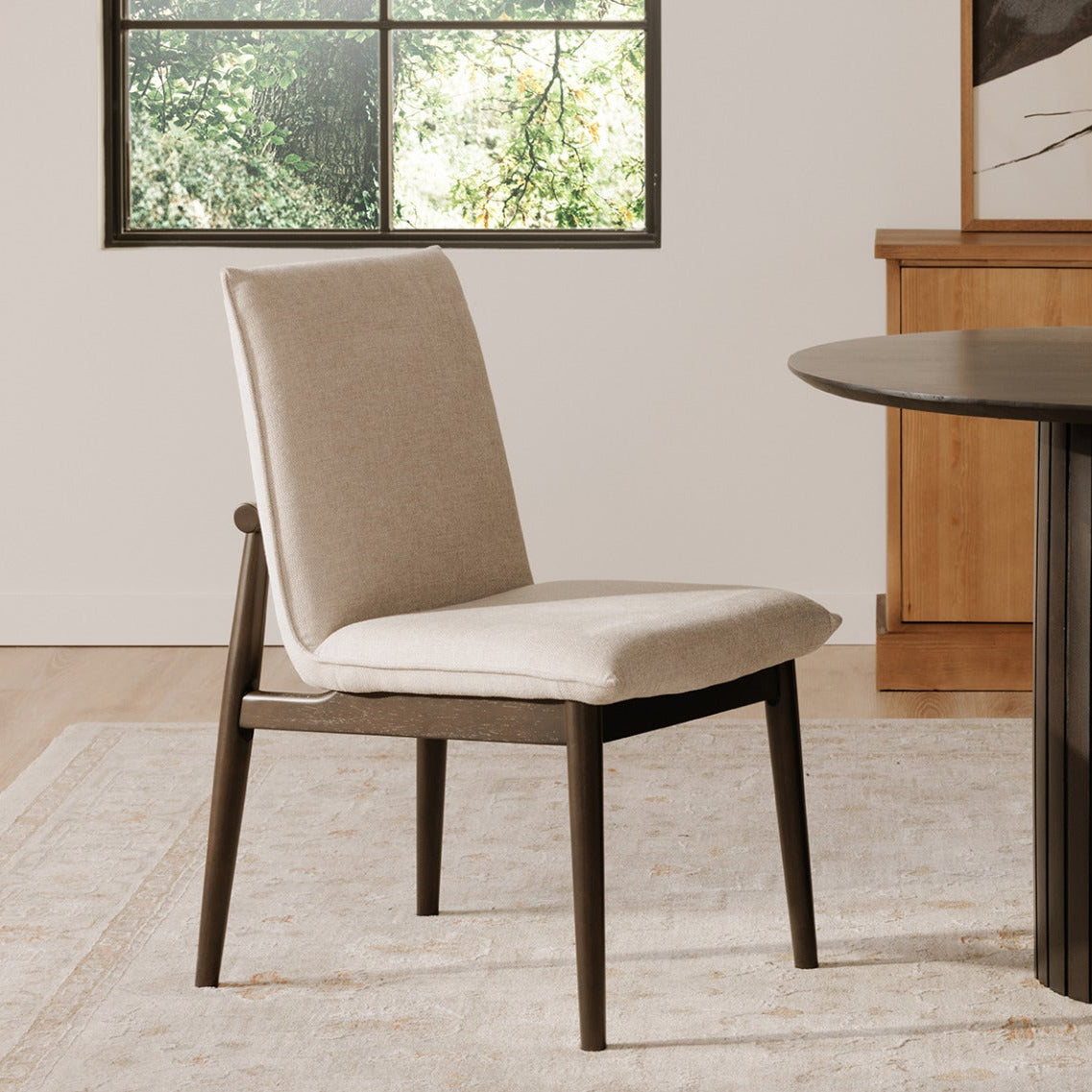 Cole Dining Chair Beige (Set of Two)
