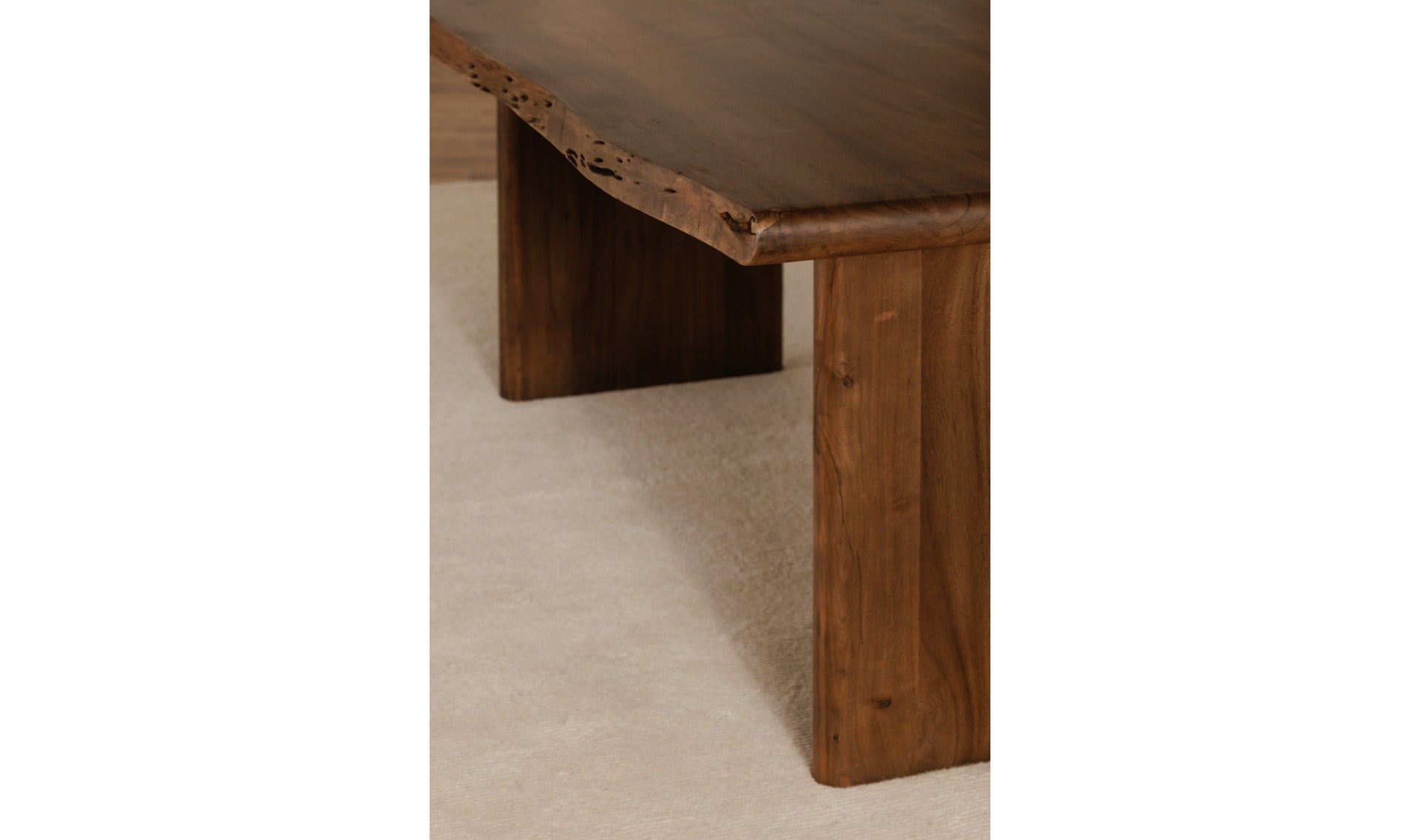 Lena Large Dining Table Brown