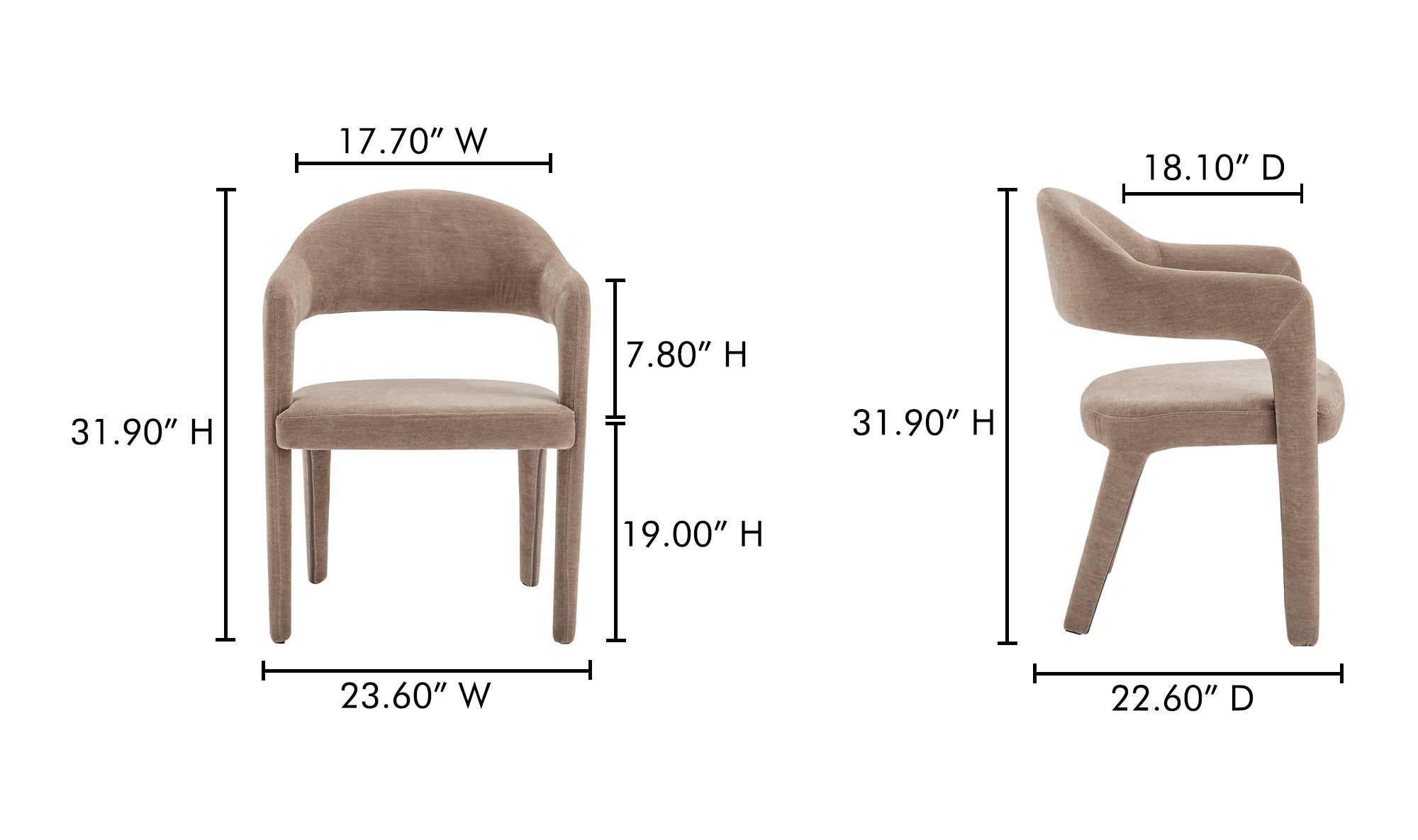 Camel Fabric dimensions