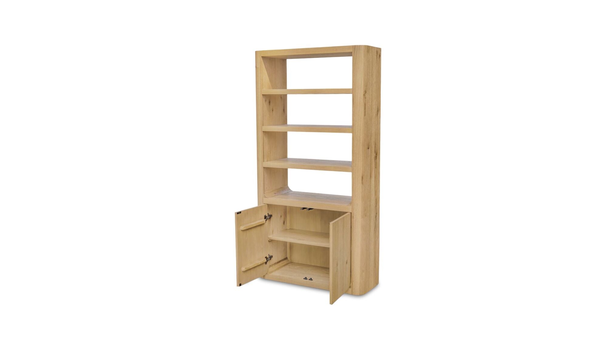 Bramwell Tall Cabinet Rustic Oak