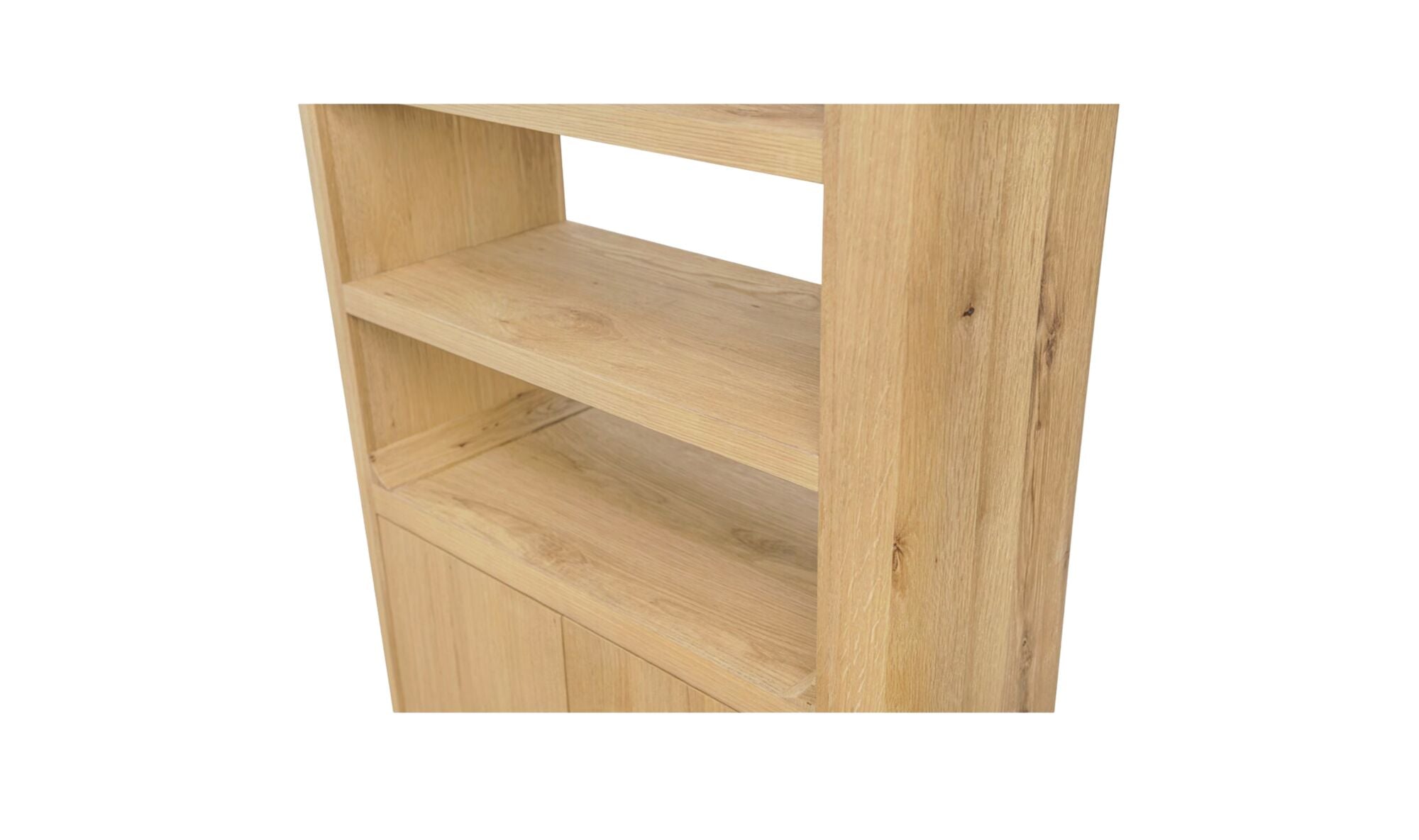 Bramwell Tall Cabinet Rustic Oak