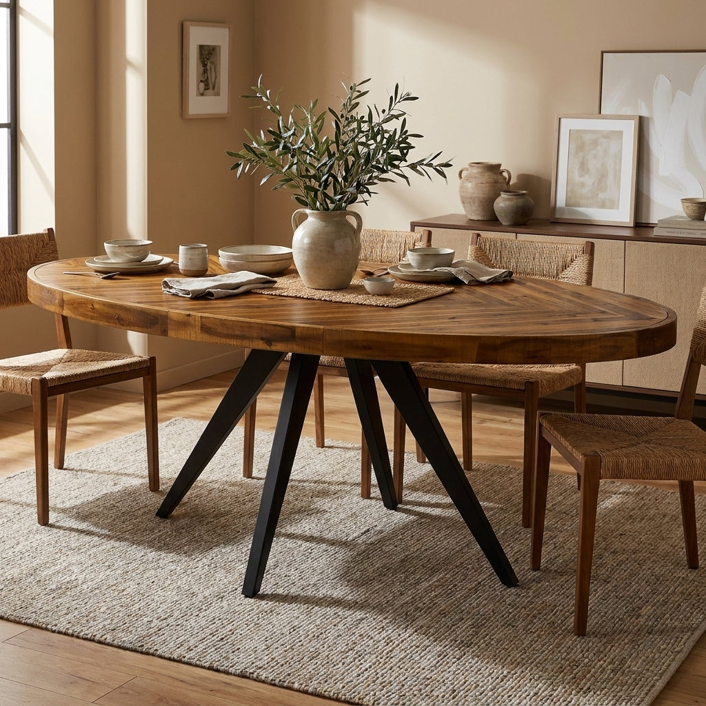Pier Dining Table Amber