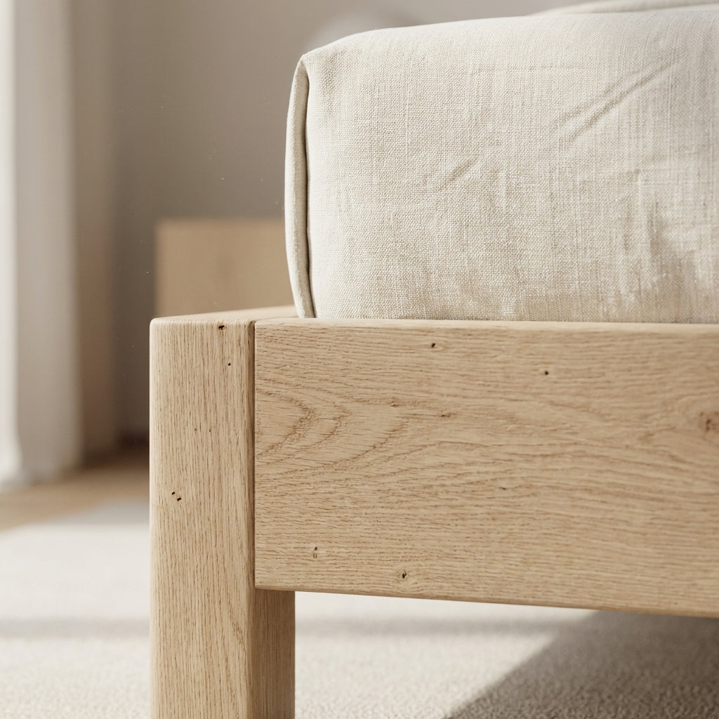 Le canapé Osaka Zen d'Altera Home Design, couleur crème — canapé compact pour les appartements canadiens