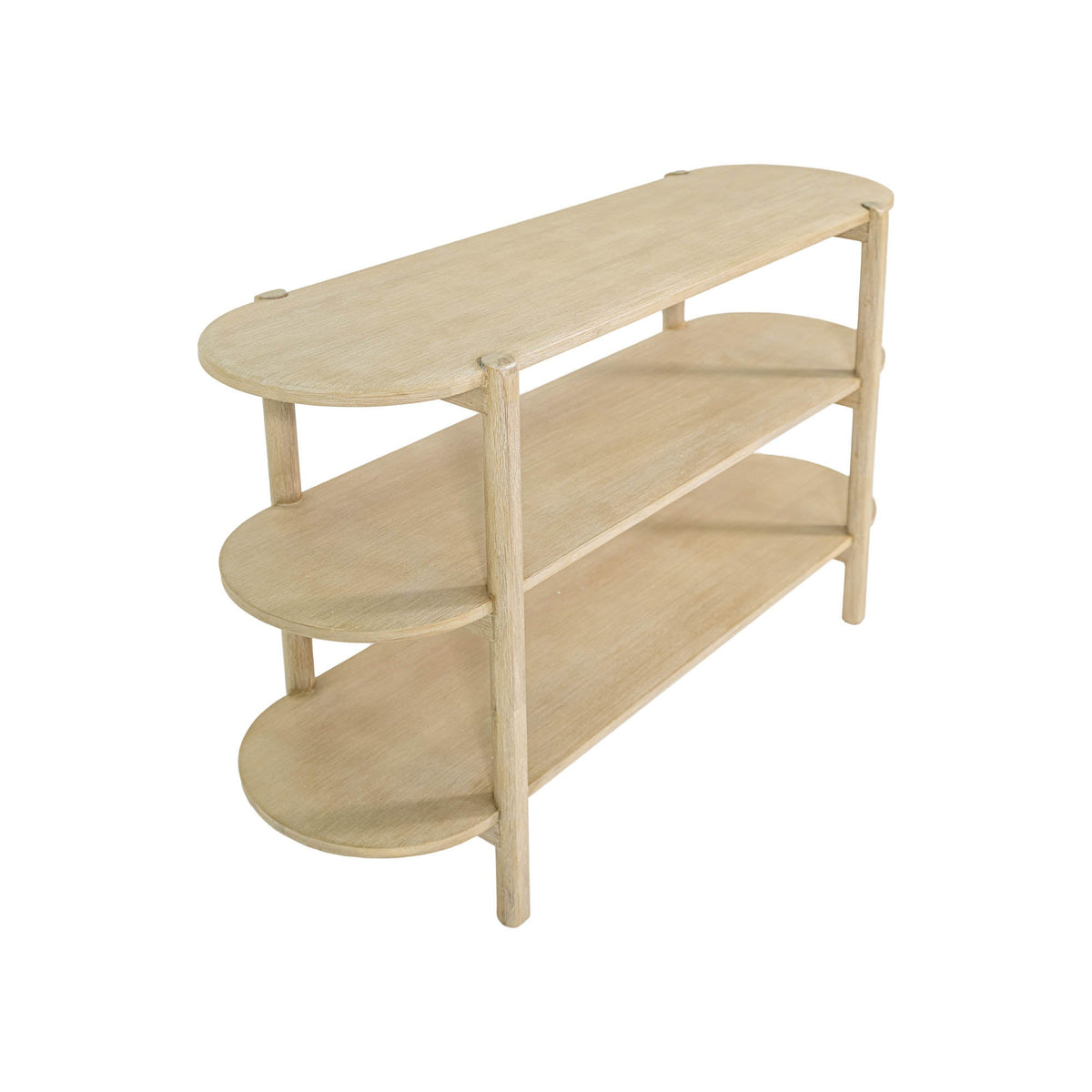 Ely Console in Natural, detail view