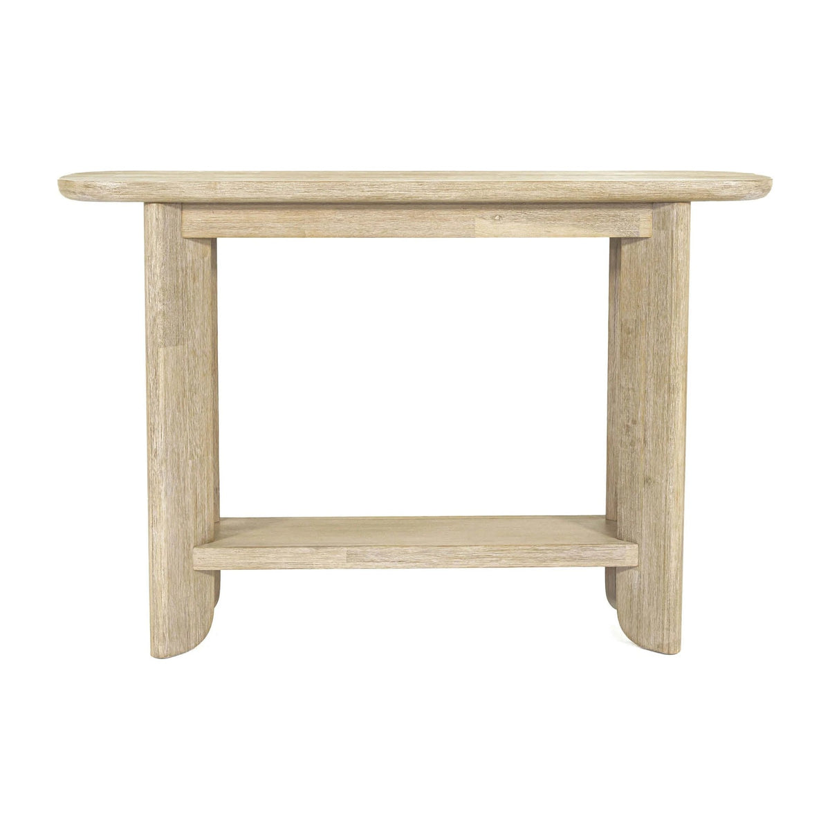 Hvar Console in Sand Wash, three-quarter view