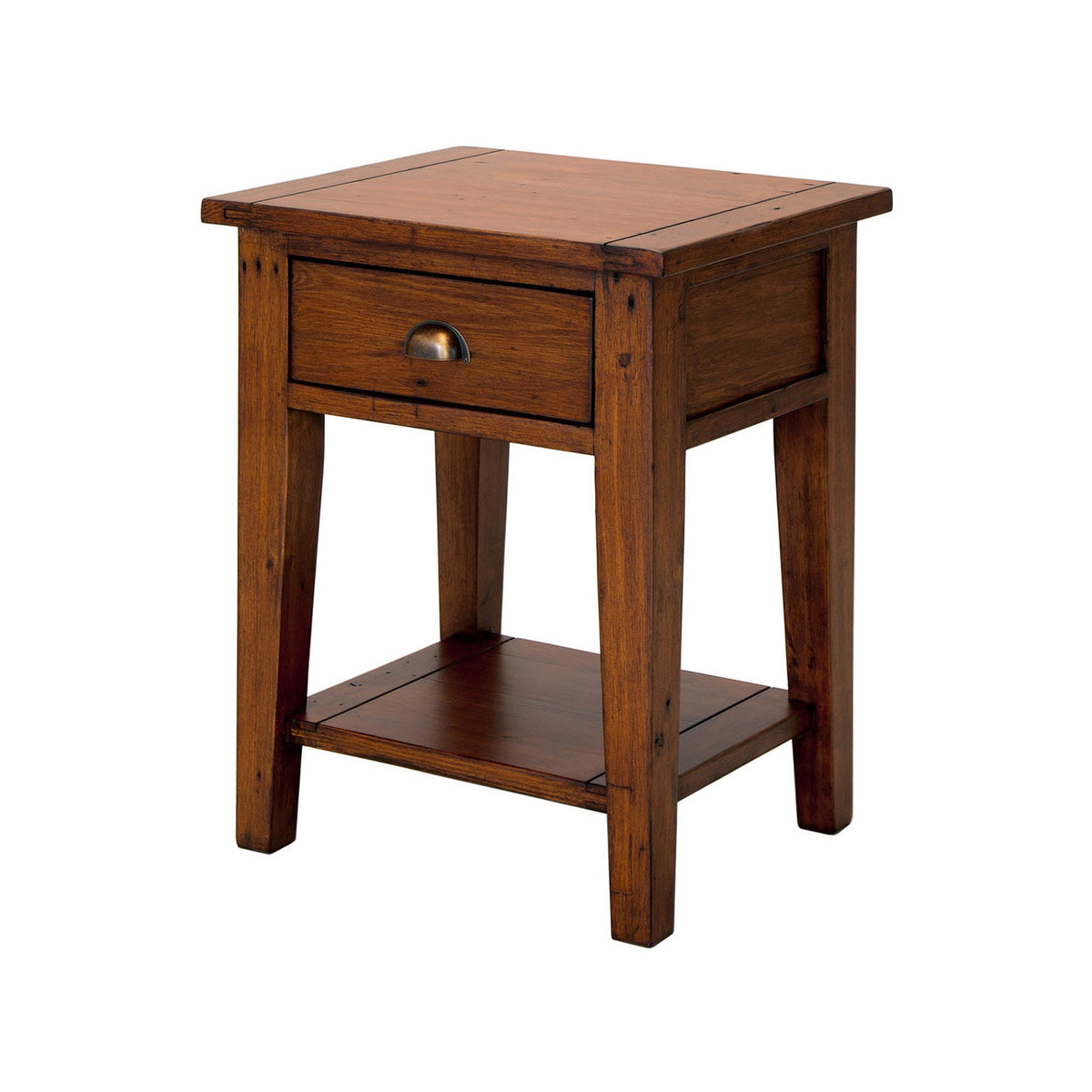 Inglewood Side Table in African Dusk, three-quarter view