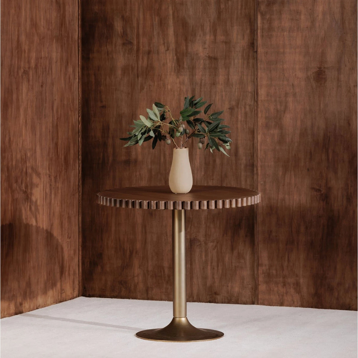 Netley Cafe Table, in a dining room