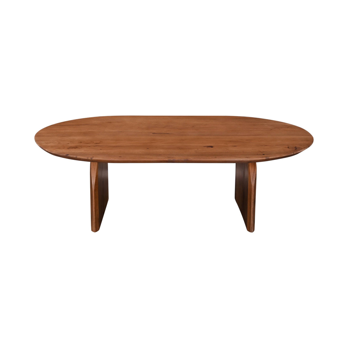 Deia Coffee Table in Pecan, detail view, view 2