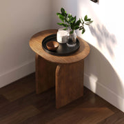 Deia Side Table, beside the sofa