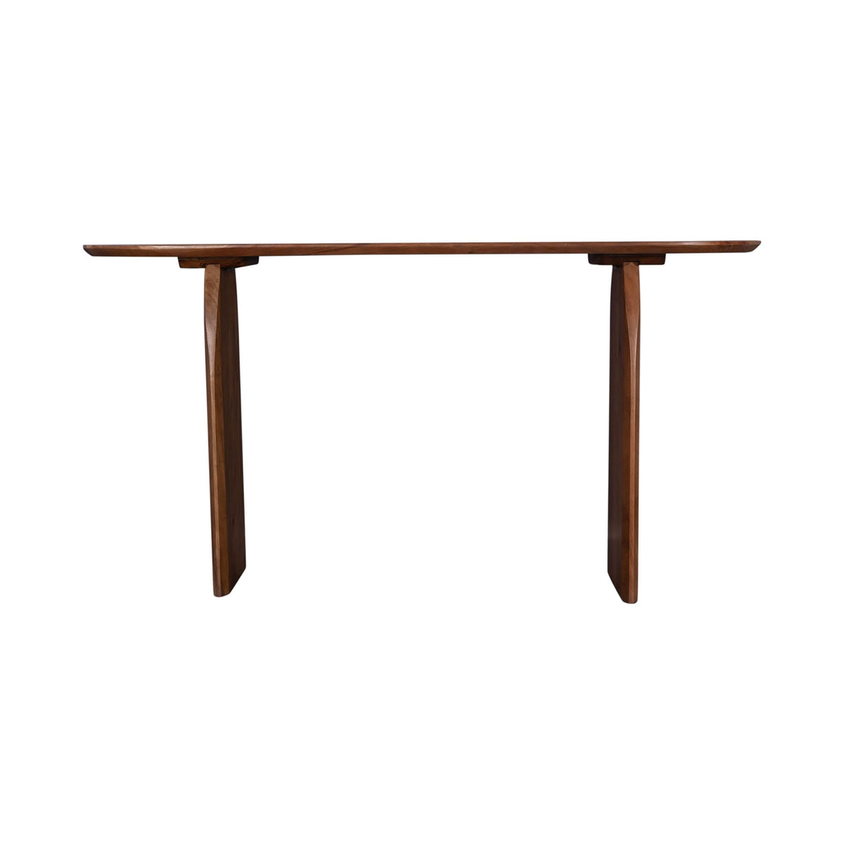 Deia Console in Pecan, detail view, view 2