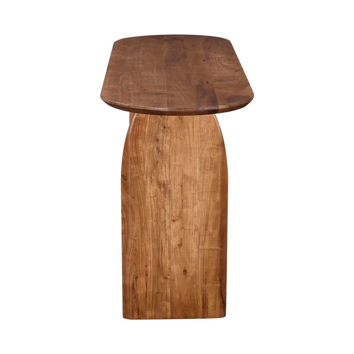 Deia Console in Pecan, detail view, view 3