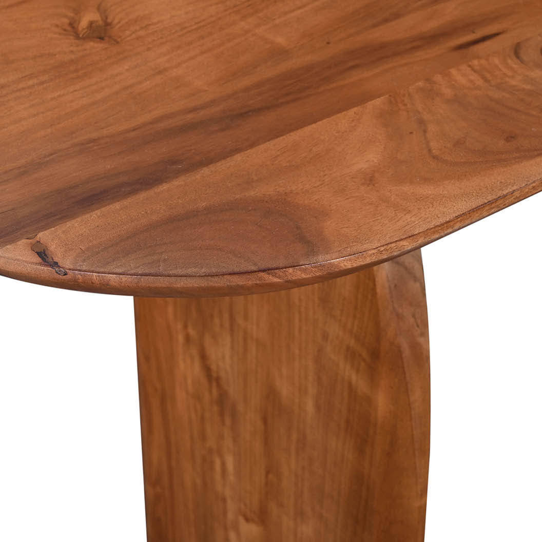 Deia Console in Pecan, detail view, view 5