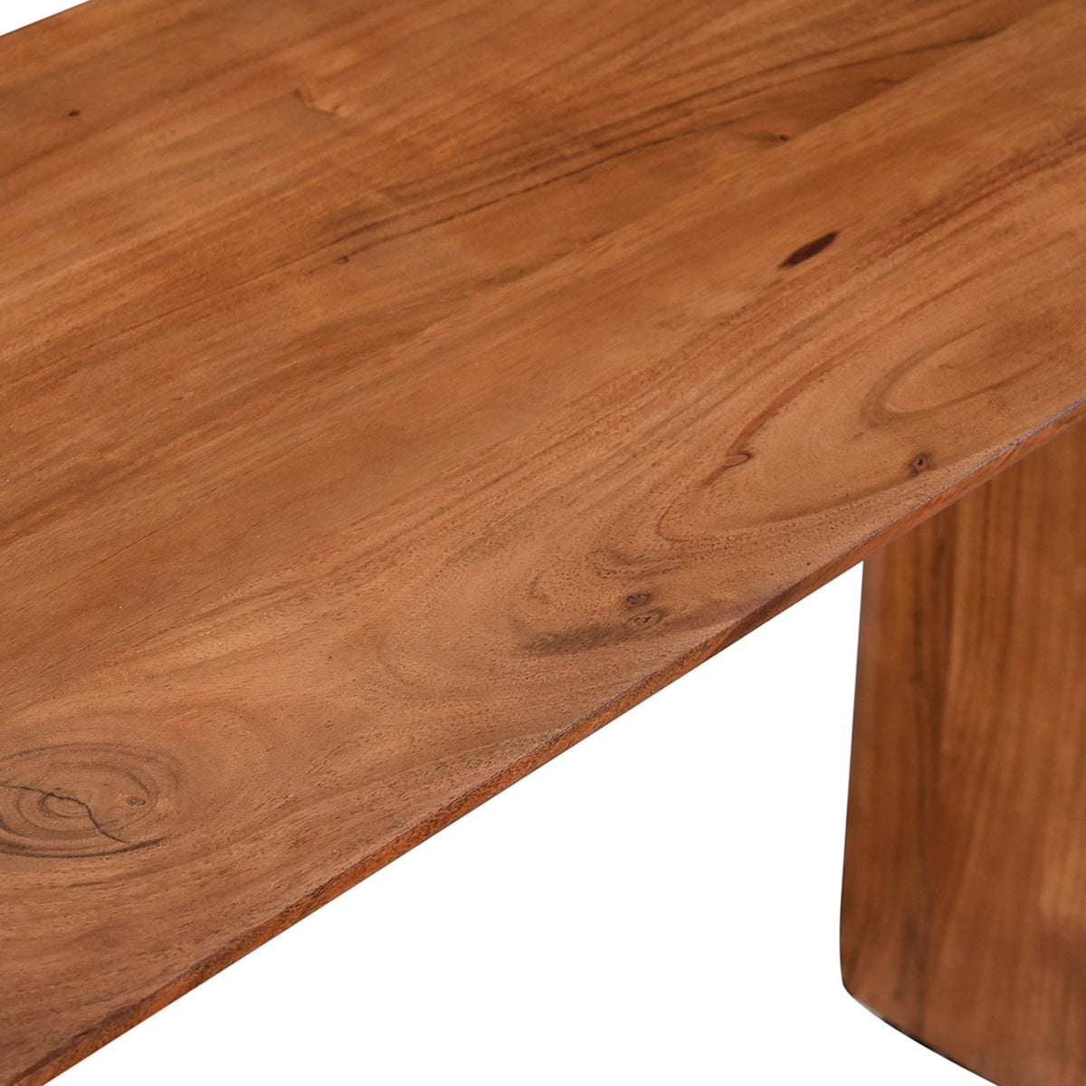 Deia Console in Pecan, detail view, view 7