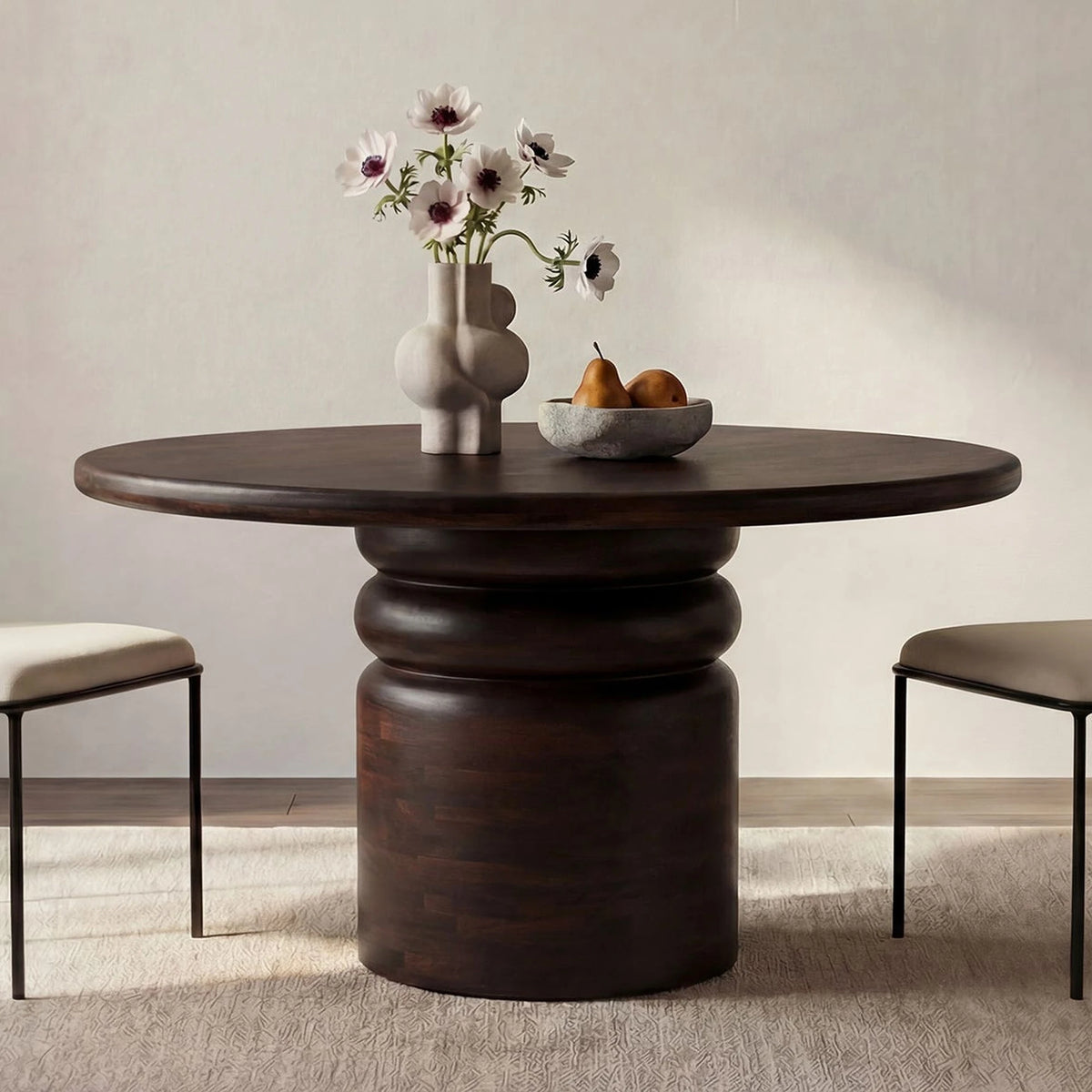 Modica Dining Table, in a dining room