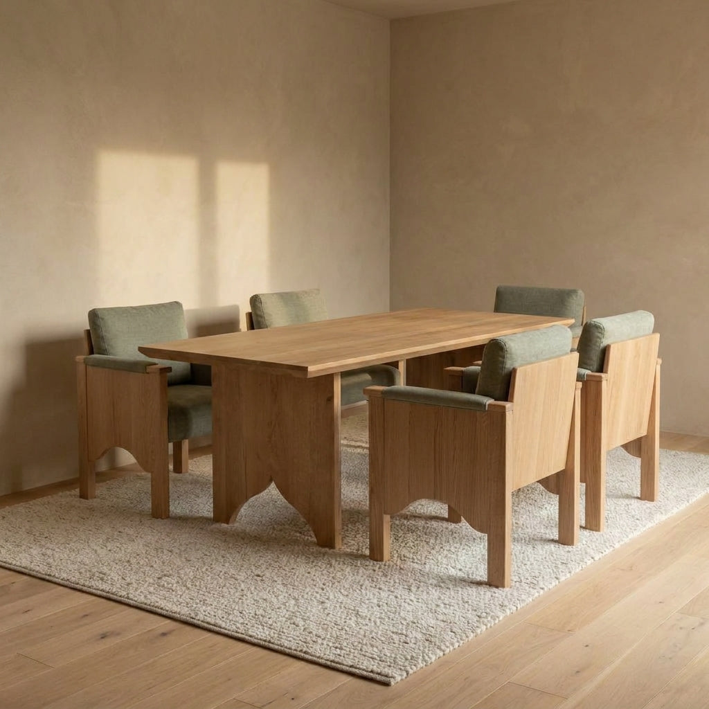 Larkin Oak Dining Set