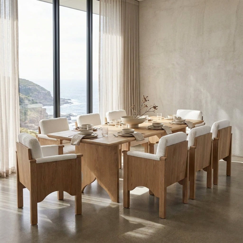 Larkin Oak Dining Set