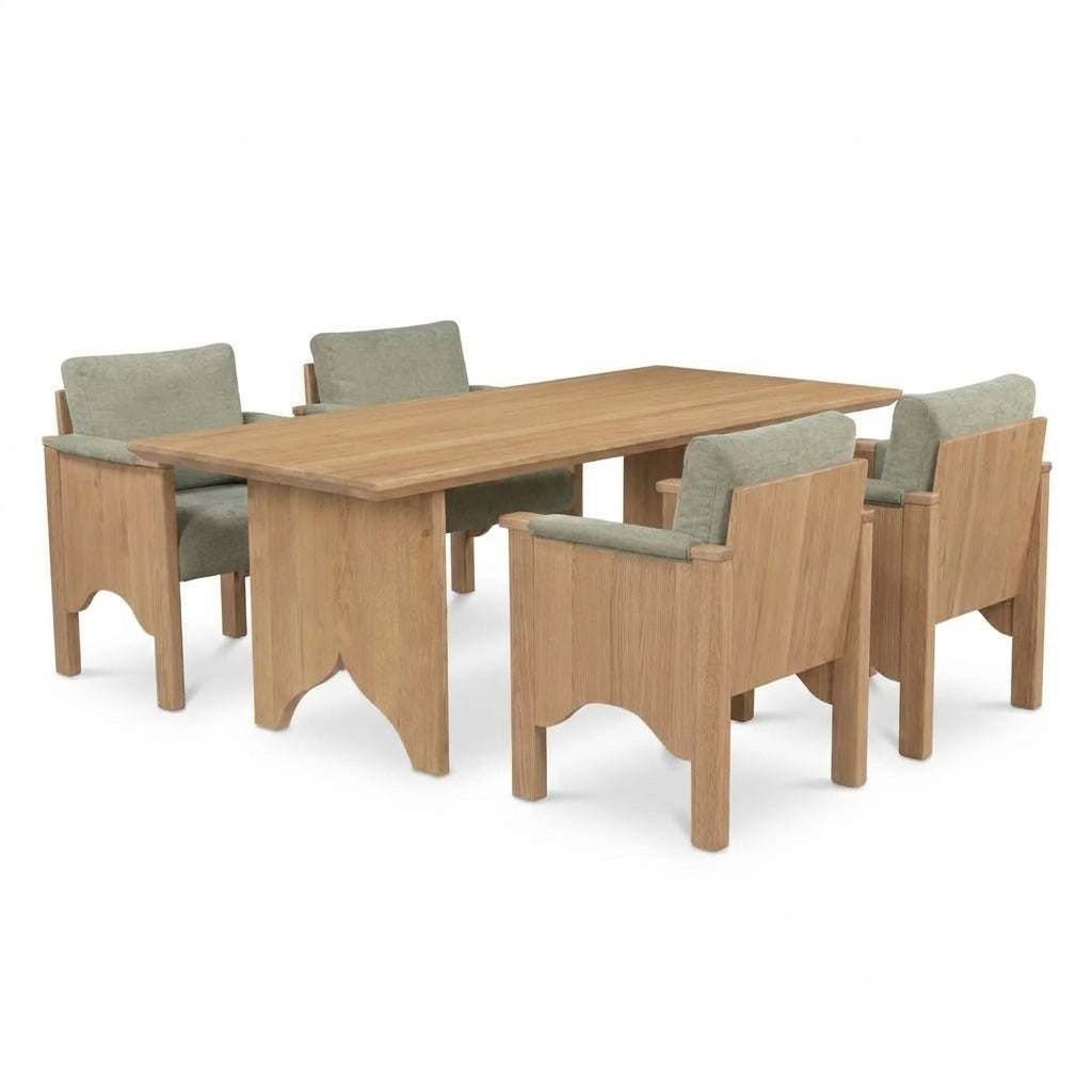 Larkin Oak Dining Set