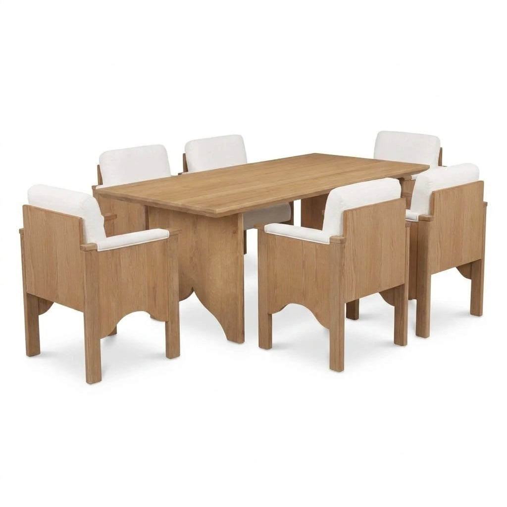Larkin Oak Dining Set