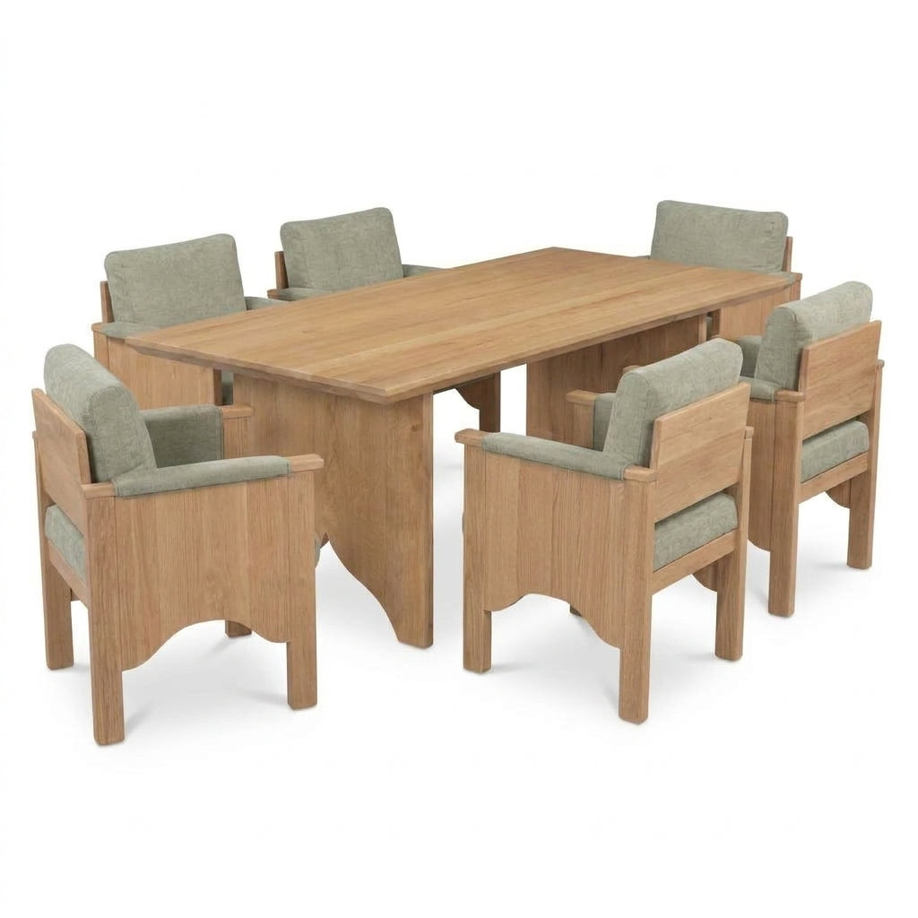 Larkin Oak Dining Set