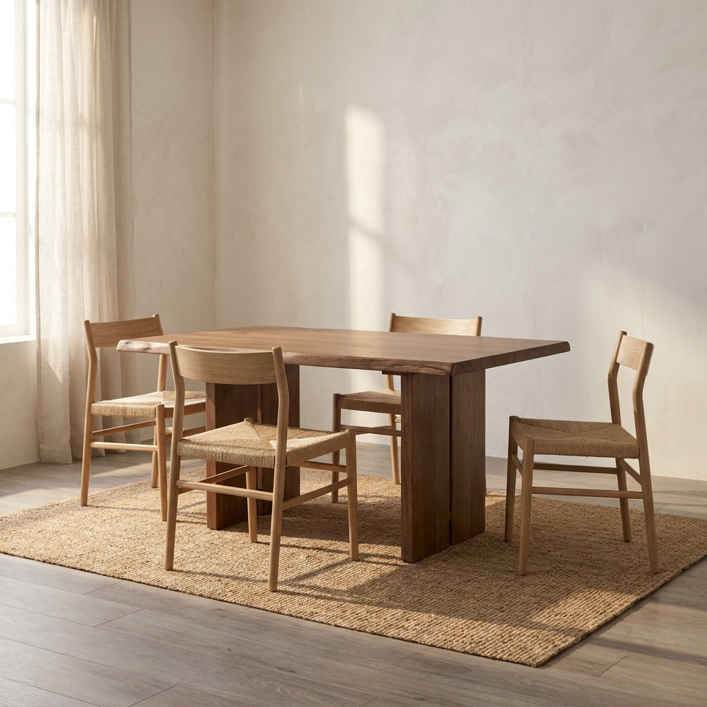 Lena Small Dining Table Brown