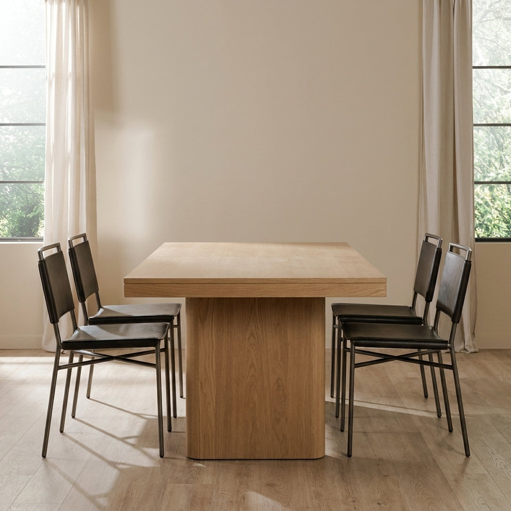 Lowell Extension Dining Table Natural