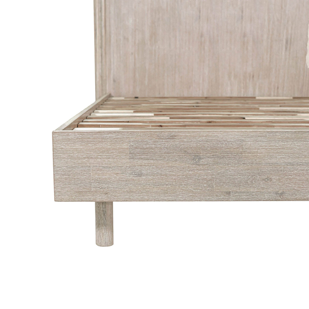 Ostend Single Bed in Natural White Washed, detail view, view 6