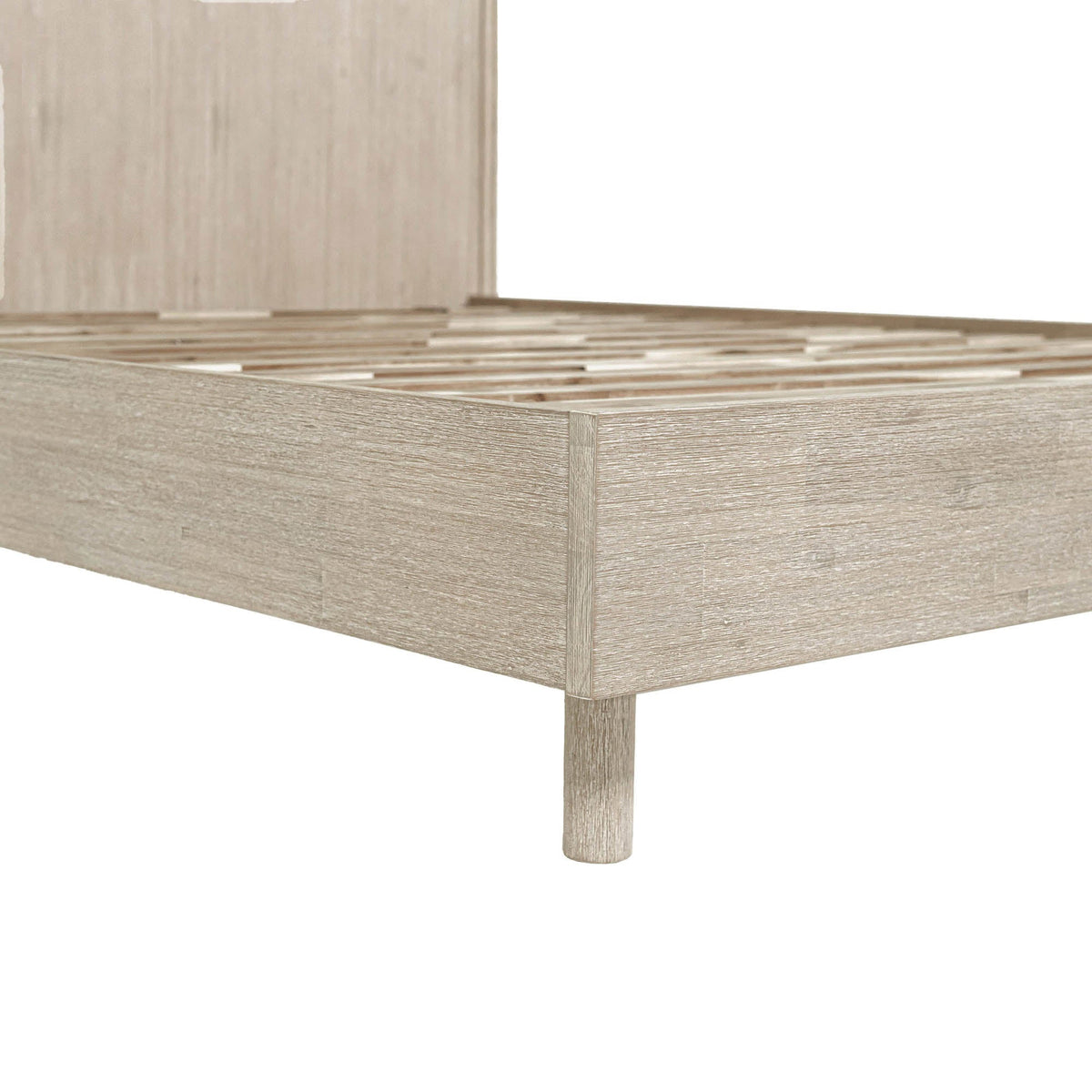 Ostend Single Bed in Natural White Washed, detail view, view 7