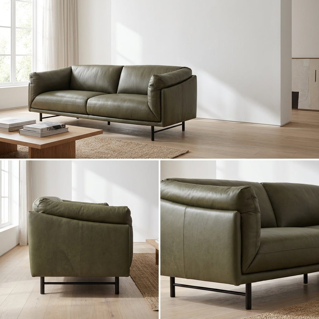 Ashford Leather Sofa