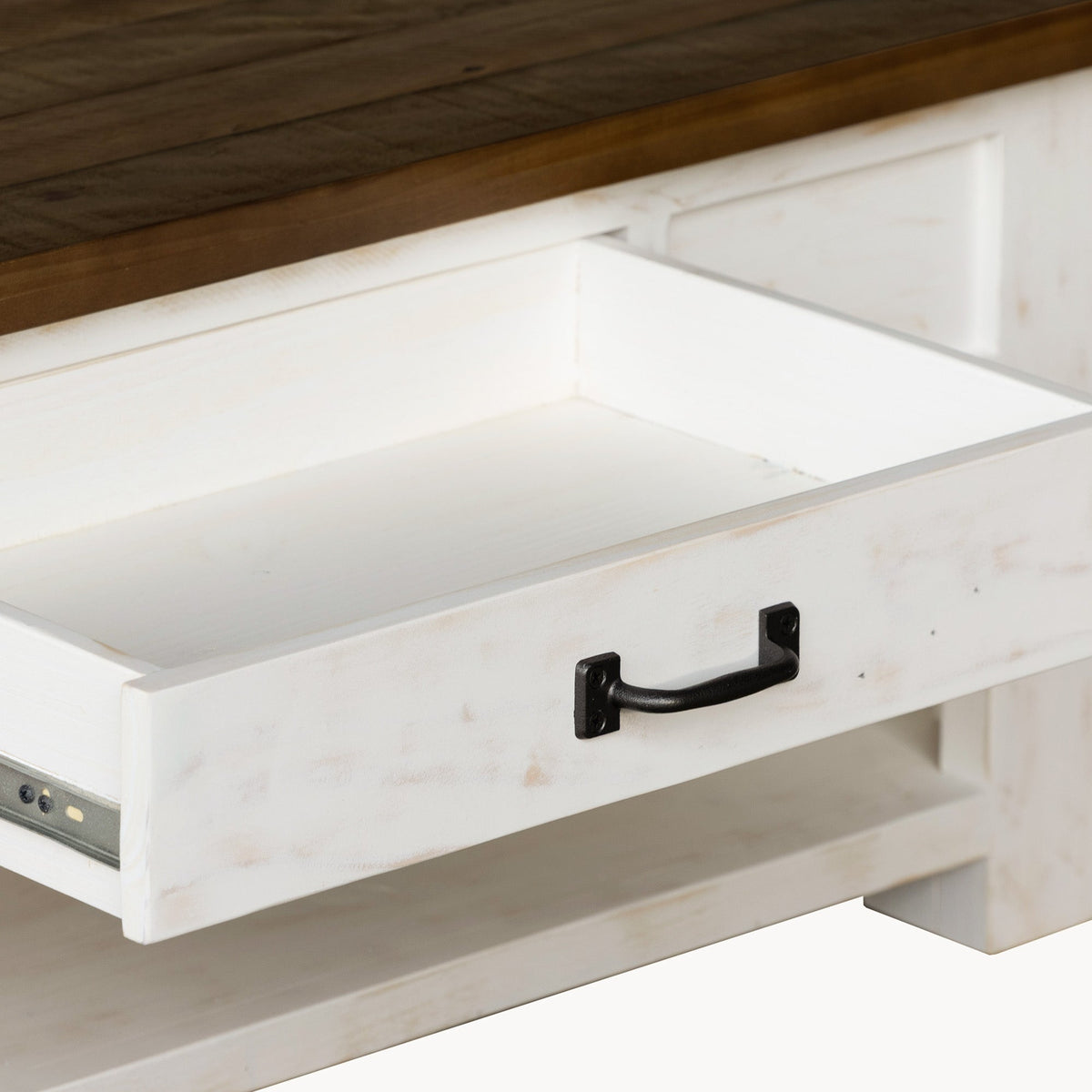 Preston Coffee Table in Antique White, detail view, view 6