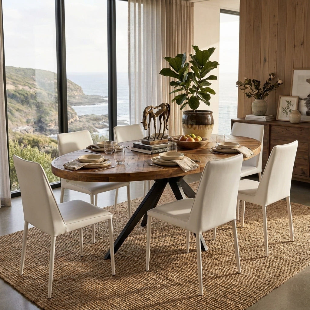 Pier Acacia Dining Set