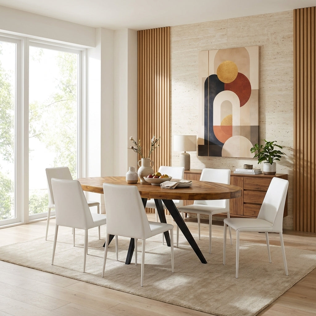 Pier Acacia Dining Set