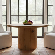 Heligan Dining Table, in a dining room