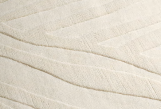 Minimalist Wave Tencel Carpet