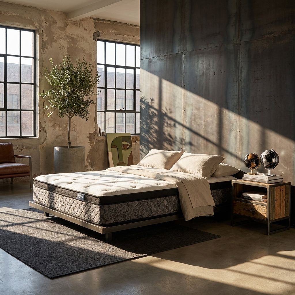 Springwall Natural 11-Inch Latex Hybrid Pocket Coil Mattress