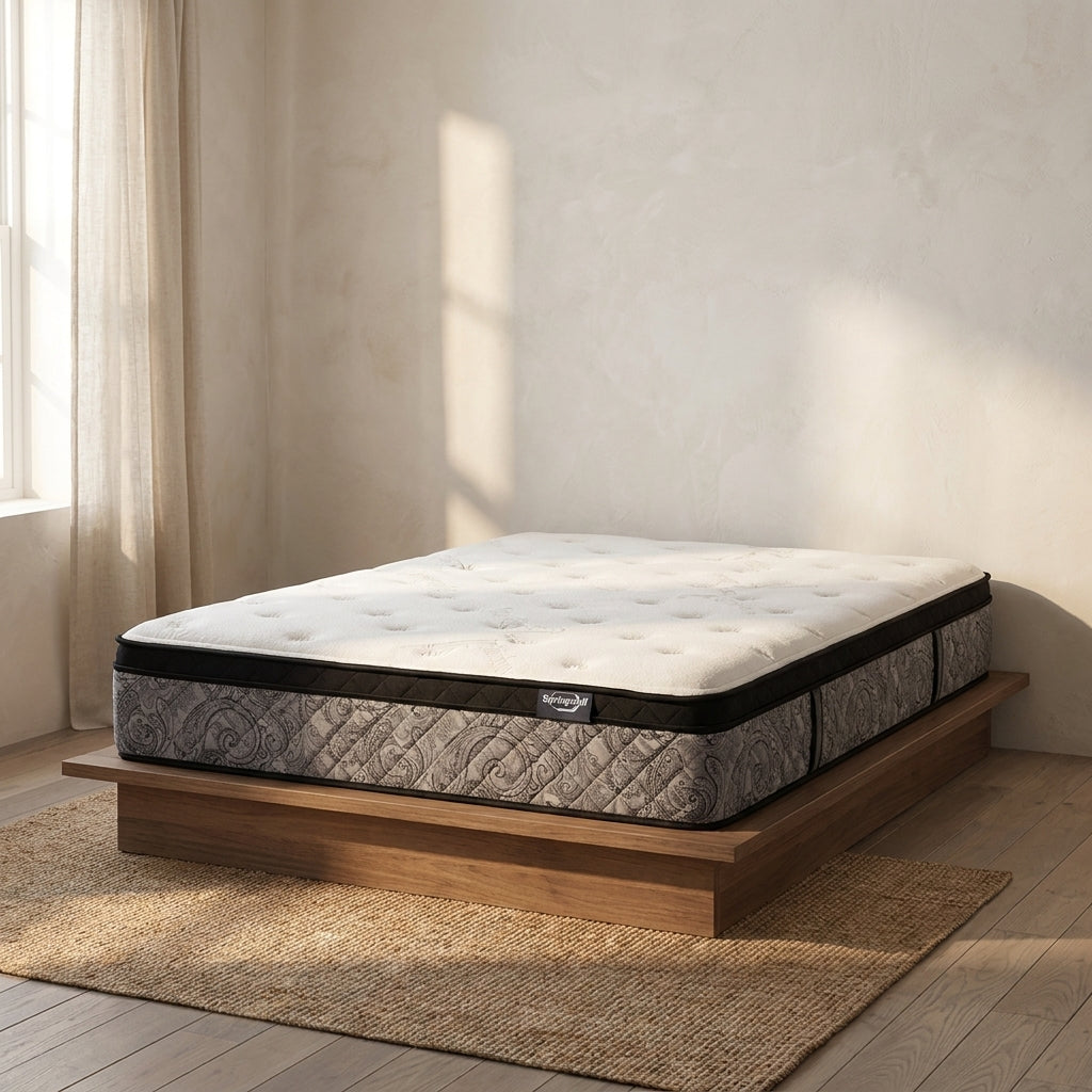 Springwall Natural 11-Inch Latex Hybrid Pocket Coil Mattress
