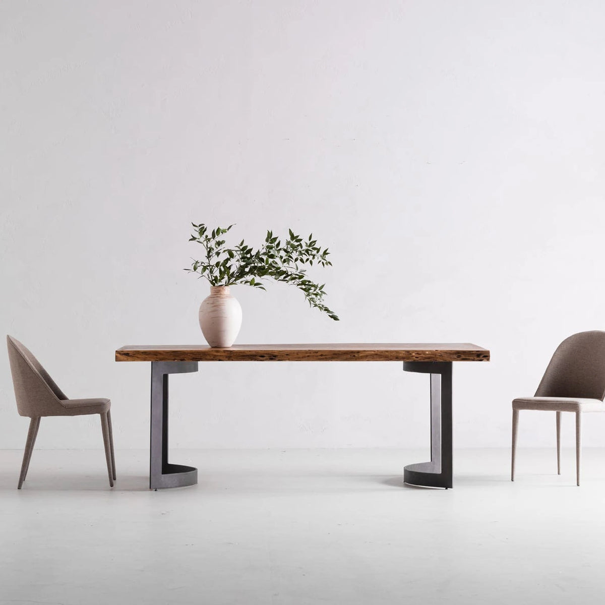 Bergamo Dining Table, in a dining room