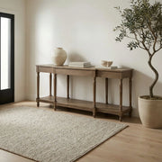 Mantua Console Table, styled in a room