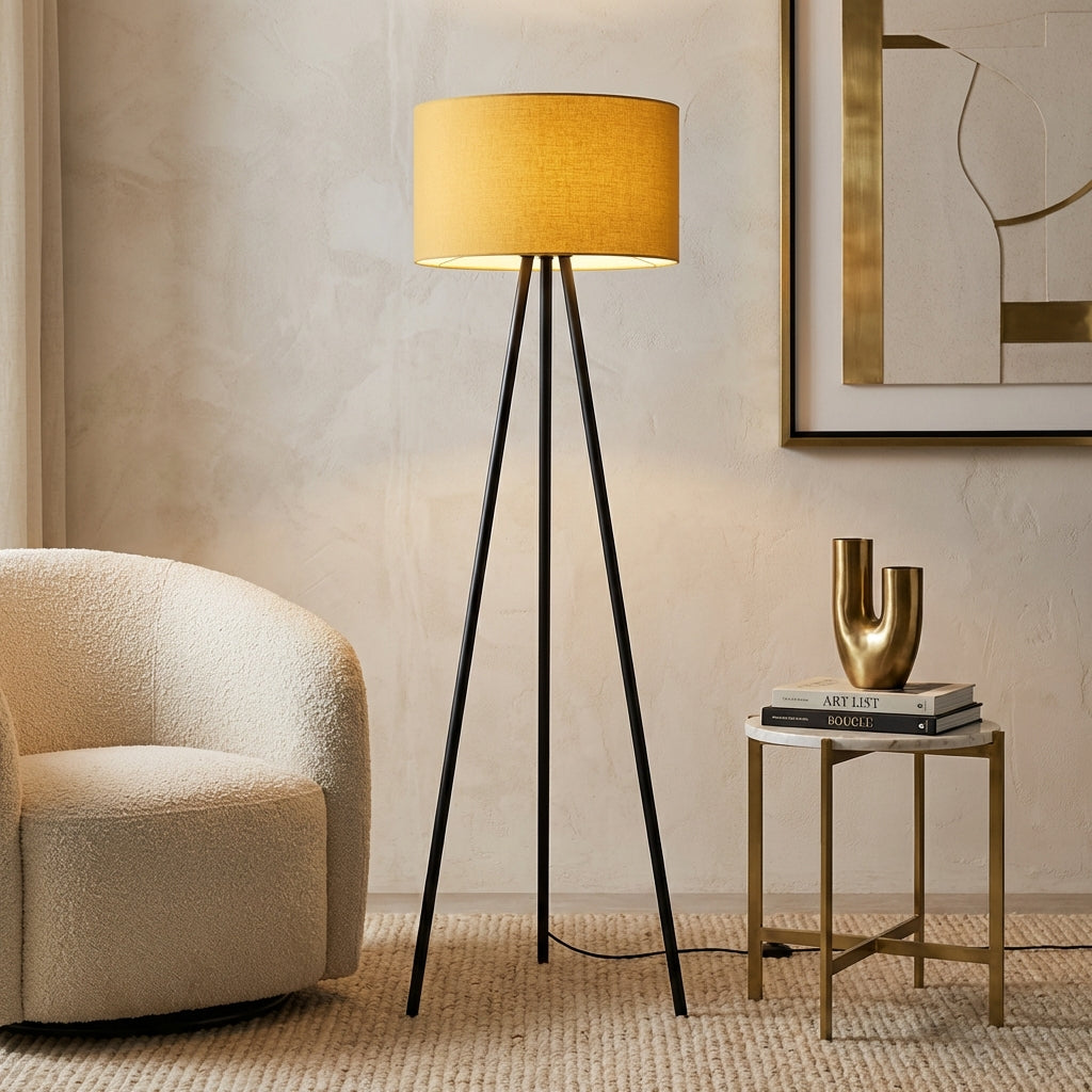The Montevideo Tripod Floor Lamp