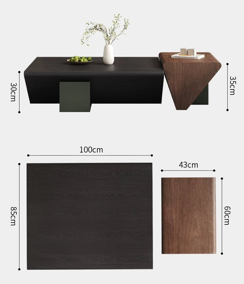 Aalborg Coffee Table & Side Table - Altera