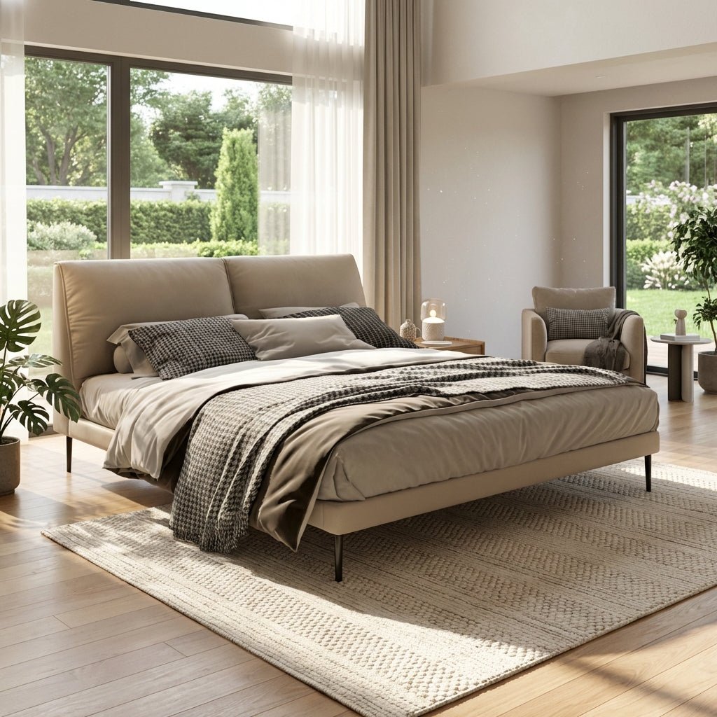 Aarhus Upholstered King Bed - Altera