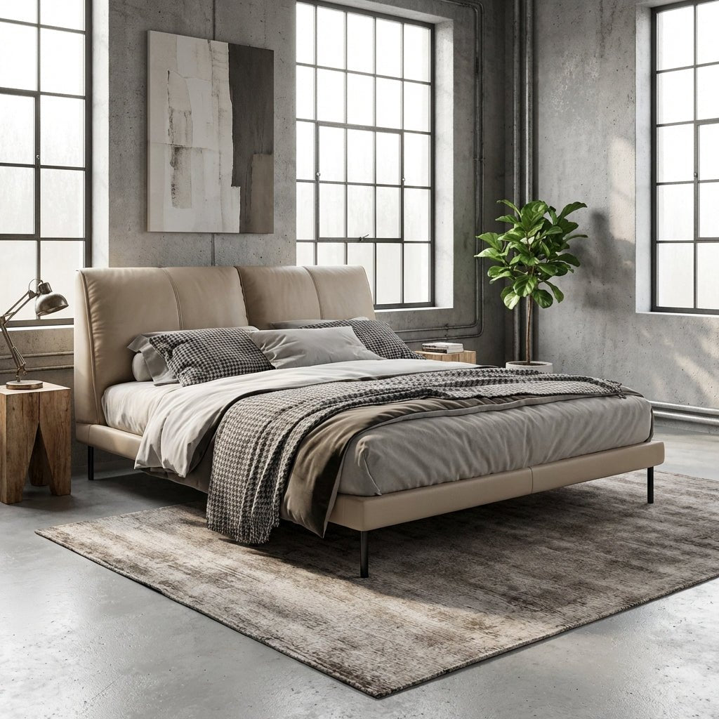 Aarhus Upholstered King Bed - Altera