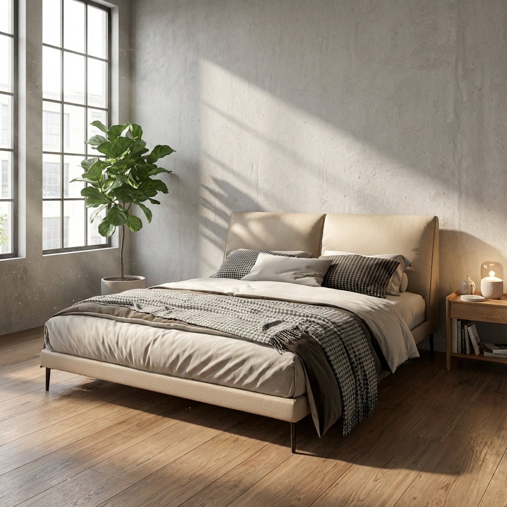 Aarhus Upholstered King Bed - Altera